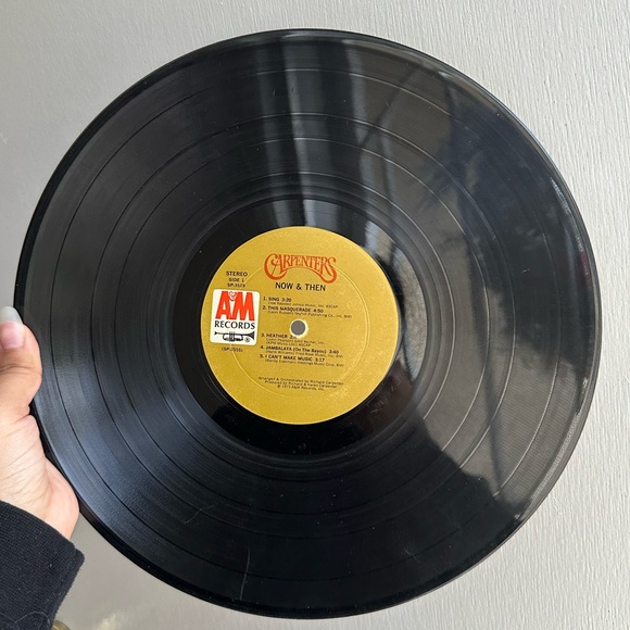 Carpenters Now & Then - 1973 - Vinyl Record - Picture 4 of 5